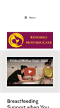 Mobile Screenshot of kindredmothercare.com